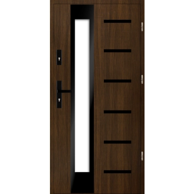Drzwi S36 A41 BLACK Dąb Bagienny 72 mm
